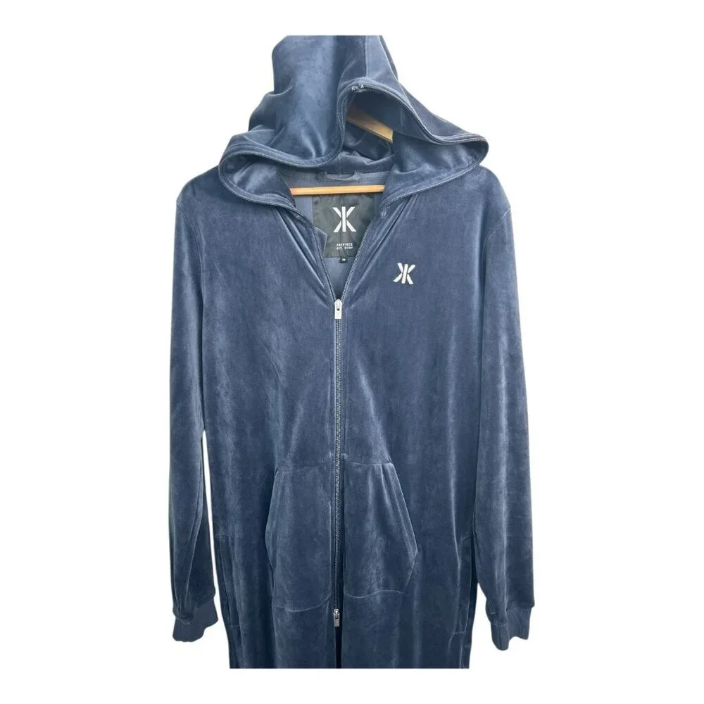 ONEPIECE Original Velour Unisex Jumpsuit | Navy |‎ Size XL | Y2K Loungewear